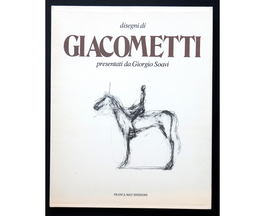 Disegni di Giacometti presentati da G. Soavi 1973