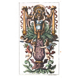 Ornamento con putti - Le Pautre / Mariette 1661