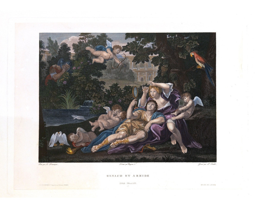 Renaud et Armide - Croutelle 1877