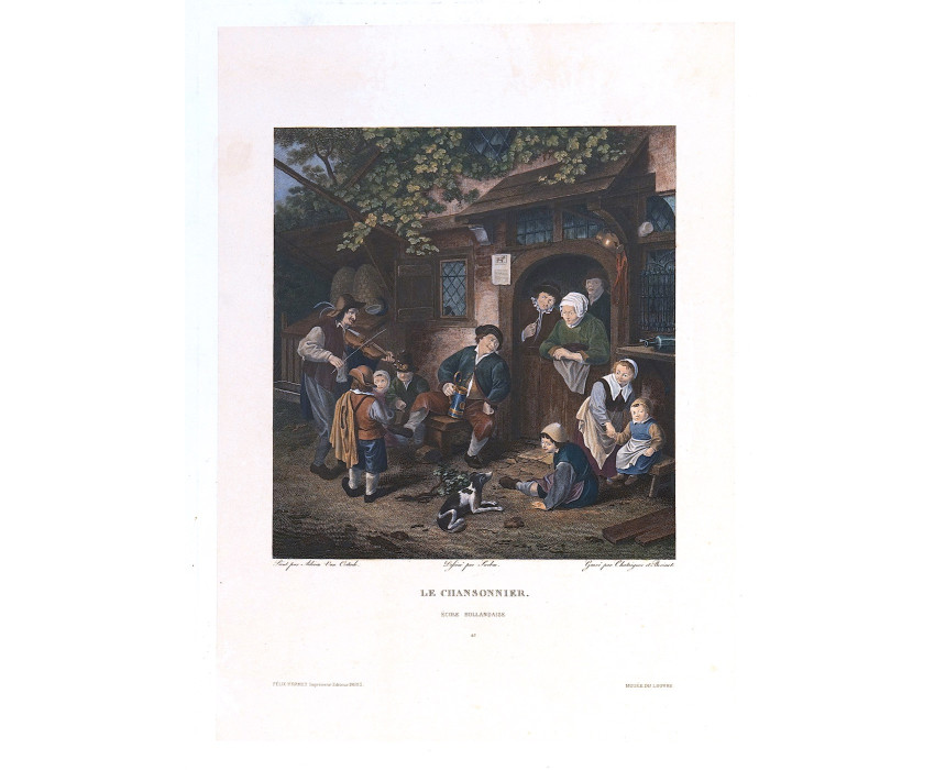 Le Chansonnier - Chataigner / Bovinet 1877