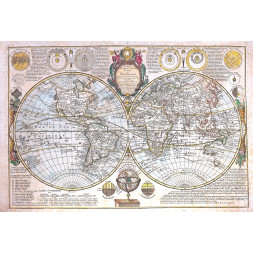 Carte Generale de la Terre - G. Danet 1760