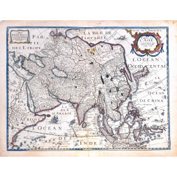 Carte de l'Asie - M. Van Lochom 1646