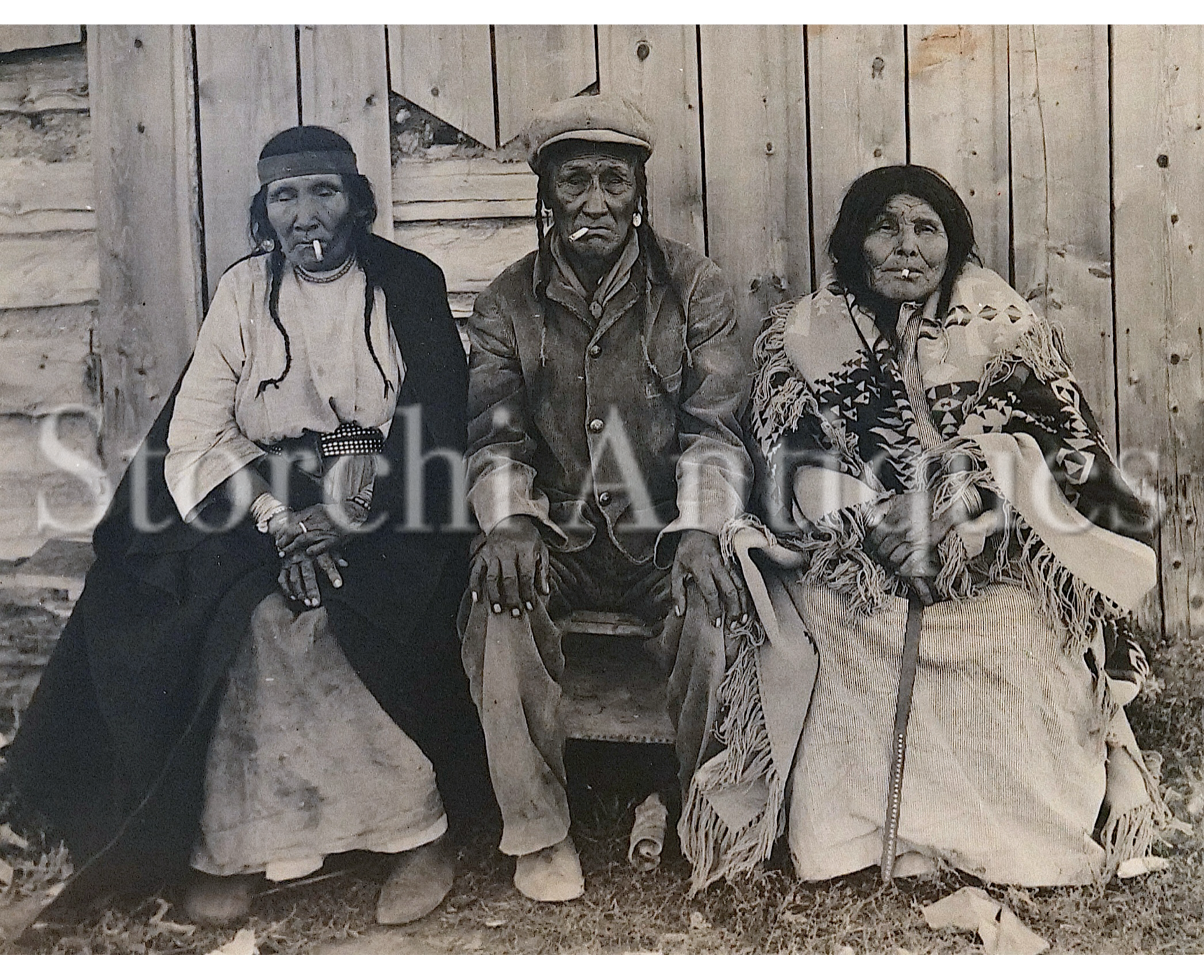 Chief Crow and his wifes - Anni '20