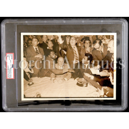 Muhammad Ali and Joe Frazier by F. Castorial - 1970