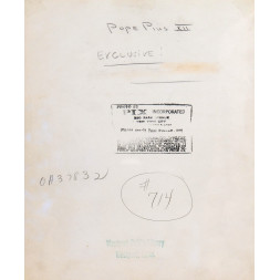 Papa Pio XII by T. Frissell - Anni '50