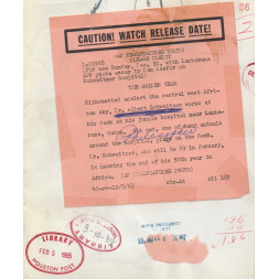 Dr. Albert Schweitzer - 1963