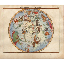 Hemisphere Austral  - Flamsteed / Fortin 1776