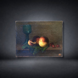 Coppia di nature morte firmate (2/2)