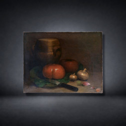 Coppia di nature morte firmate (1/2)