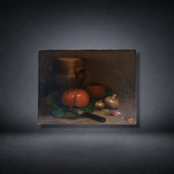 Coppia di nature morte firmate (1/2)