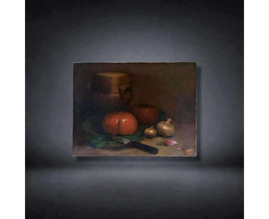 Pair of still lifes signed “F. Marc” (1/2)