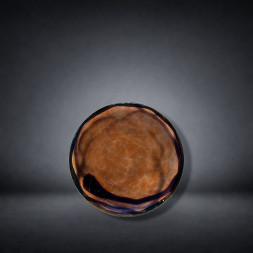 Vaso Jugendstil in vetro iridescente attribuito all’area Loetz / Kralik