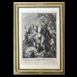 Ebbrezza di Sileno - R. Van Orley 1690-1710 (circa)