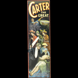 Carter the Great "Sawing a Live Woman in Halves" - 1926