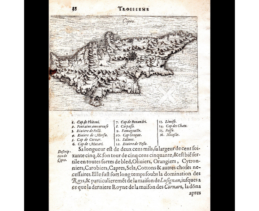 Cipre - H. de Beauvau 1615