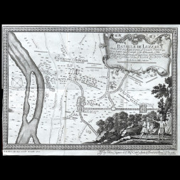 Batalla de Luzzara dada en 15 de Agosto de 1702 - F. Pallotta 1703