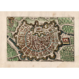 La Gran Città di Milano - Gualdo Priorato 1666