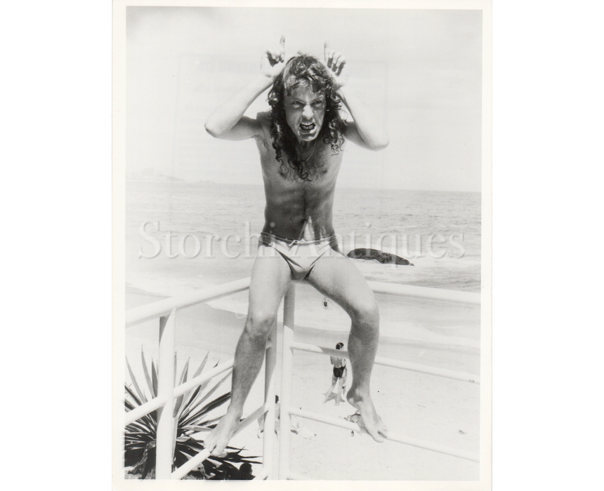 Angus Young by N. Murray 1985