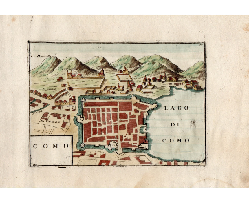 Como - V. M. Coronelli 1693