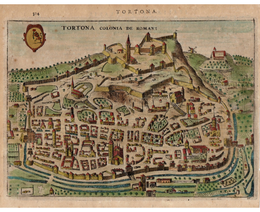 Tortona - J. Hondius 1627