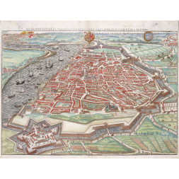 Le Pourtraict de la tres noble ville d'Anvers - Belleforest 1575