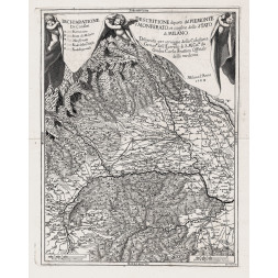 Descritione di parte del Piemonte e Monferato - G. Frattino 1704