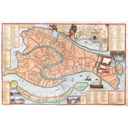 Venise Ville Capitale de la plus Celebre, et Illustre Republique de l'Europe - N. De Fer 1695