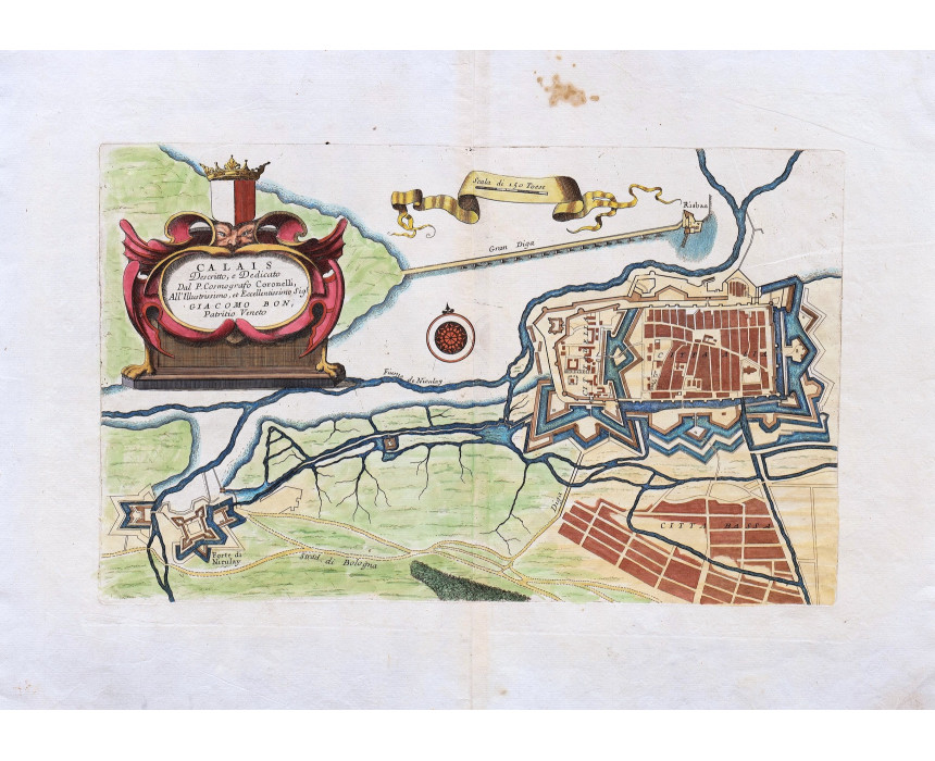 Calais - V. M. Coronelli 1689