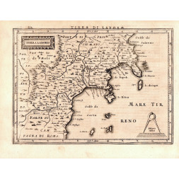 Terra di Lavoro - J. Hondius 1627