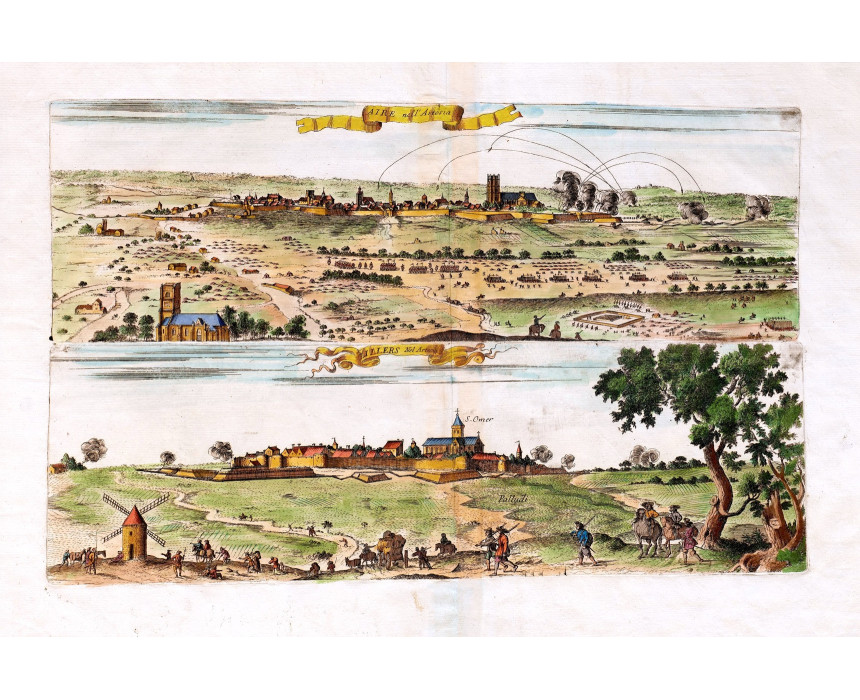 Aire nell'Artesia / Lillers nell'Artesia - V. M. Coronelli 1689