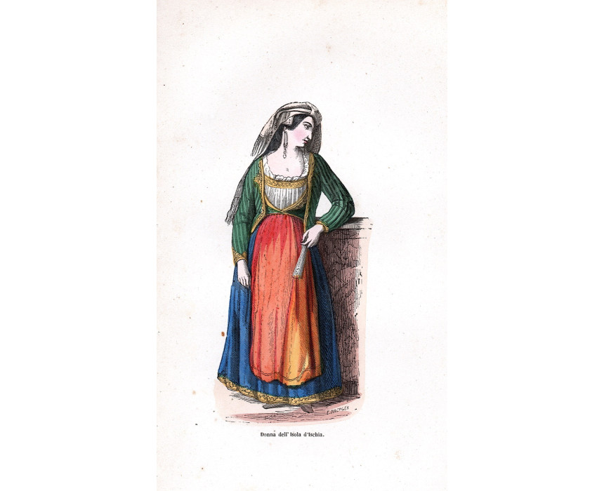 Donna dell'isola d'Ischia - Dally 1847