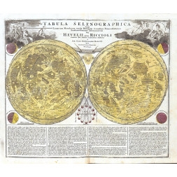 Tabula Selenographica - J. Doppelmayr 1742