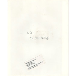 U2 by G. Gershoff 1984