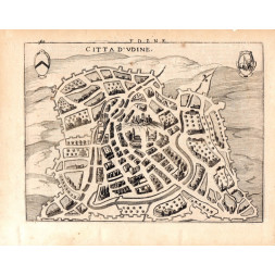 Città d'Udine - J. Hondius 1627