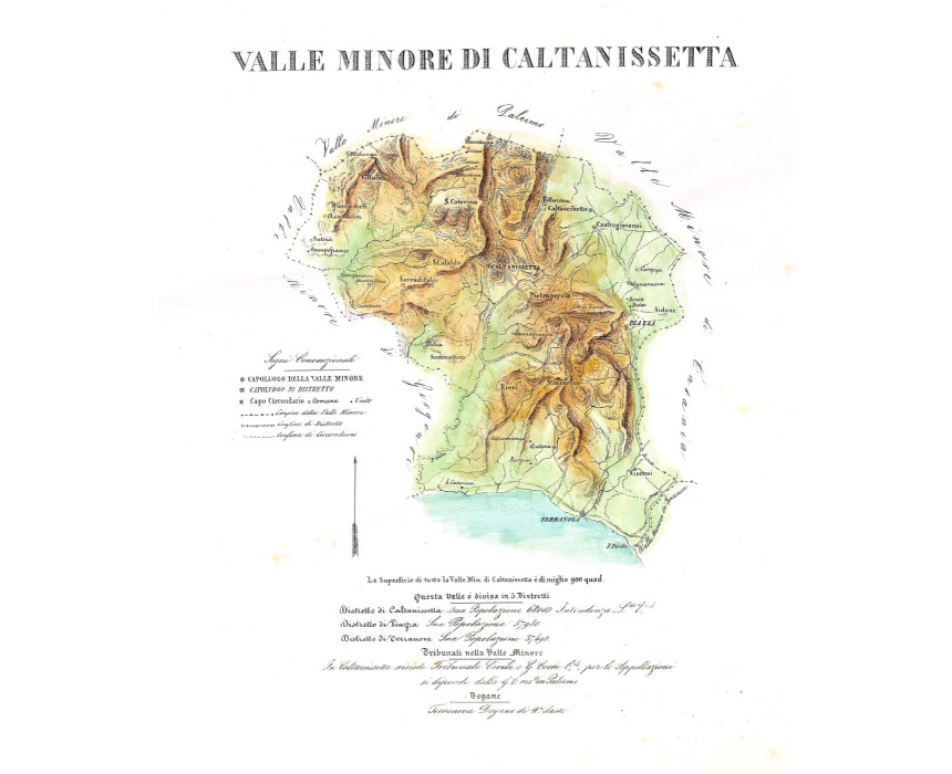 Valle Minore di Caltanissetta - A. Zezon 1838
