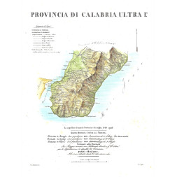 Provincia di Calabria Ultra 1 - A. Zezon 1838