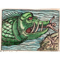Des monstres qui sont en Norduuege - S. Munster 1560
