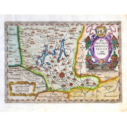 Provincia Mediolanensis cum Confinijs - J. Montecalerio 1649