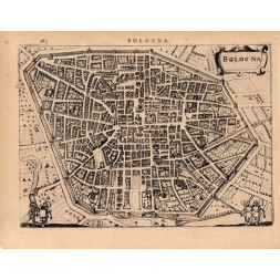 Bologna - J. Hondius 1627